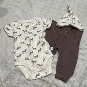 Tiny Kind 3 piece Organic Outfit Set